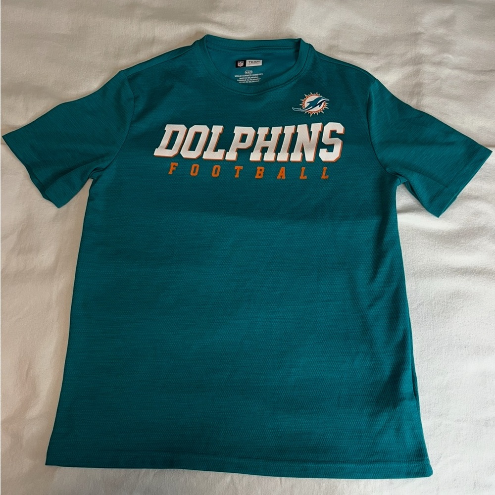 NFL Dolphins Teal Kids tee